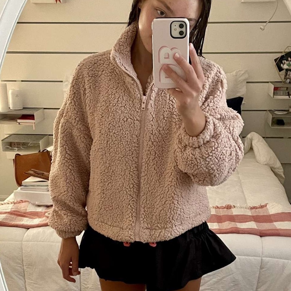 Urban pink zip-up!!